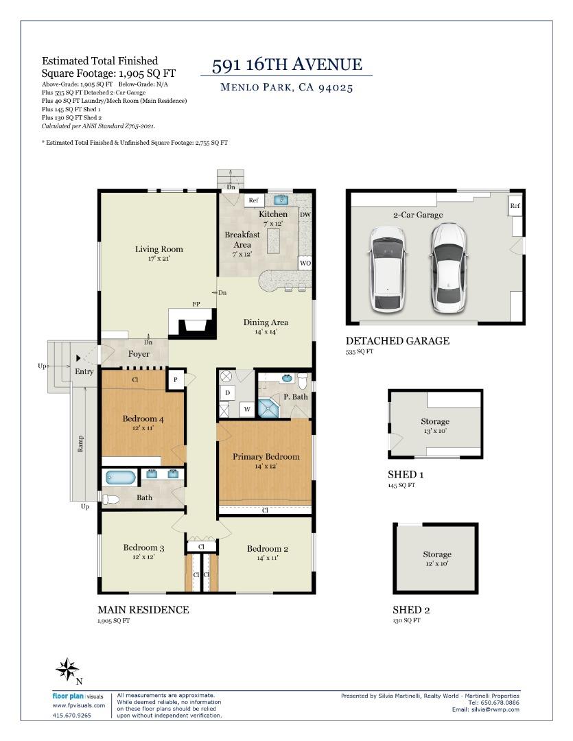Detail Gallery Image 30 of 31 For 591 16th Ave, Menlo Park,  CA 94025 - 4 Beds | 2 Baths