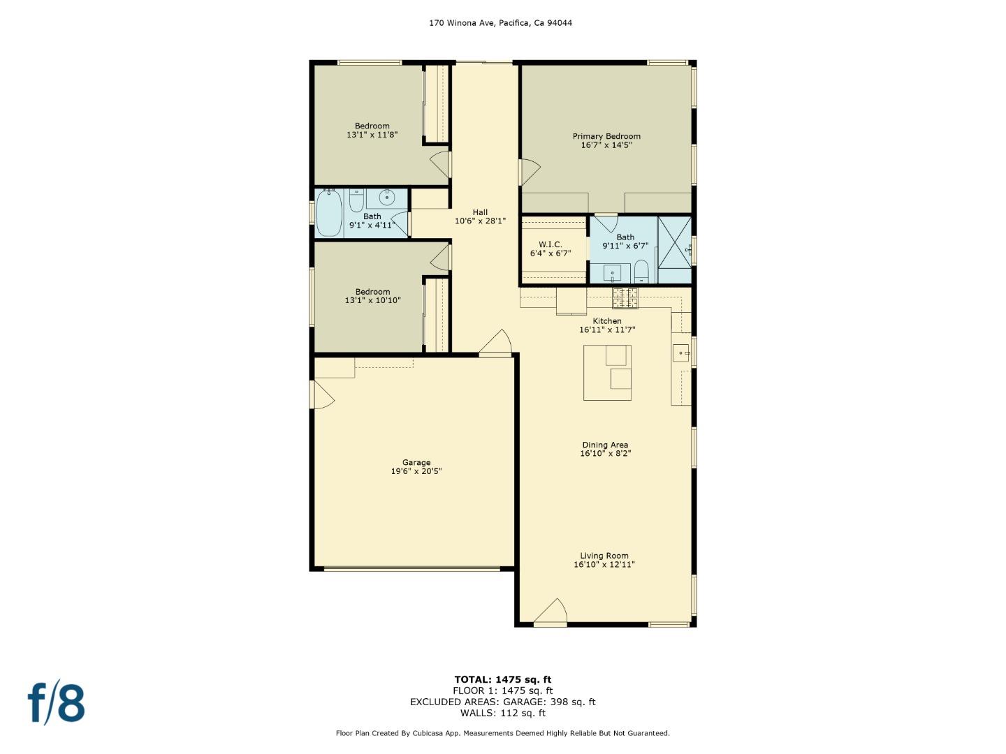 Detail Gallery Image 44 of 44 For 170 Winona Ave, Pacifica,  CA 94044 - 3 Beds | 2 Baths