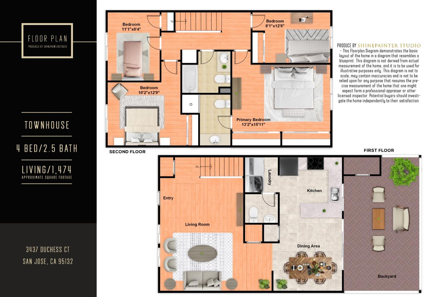 Detail Gallery Image 44 of 44 For 3437 Duchess Ct, San Jose,  CA 95132 - 4 Beds | 2/1 Baths