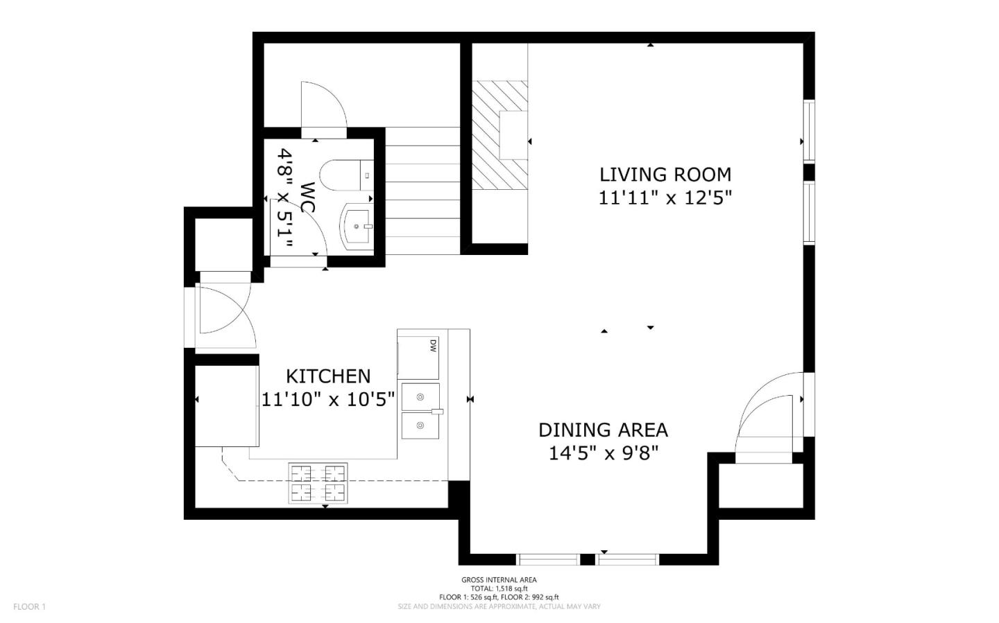 Detail Gallery Image 35 of 35 For 728 City Walk Pl #9,  Hayward,  CA 94541 - 3 Beds | 2/1 Baths