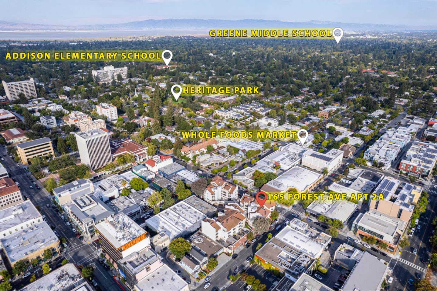 Detail Gallery Image 33 of 35 For 165 Forest Ave 2a,  Palo Alto,  CA 94301 - 2 Beds | 2 Baths