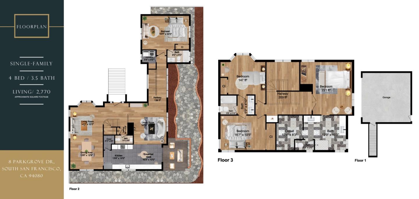 Detail Gallery Image 3 of 87 For 8 Parkgrove Dr, South San Francisco,  CA 94080 - 4 Beds | 3/1 Baths