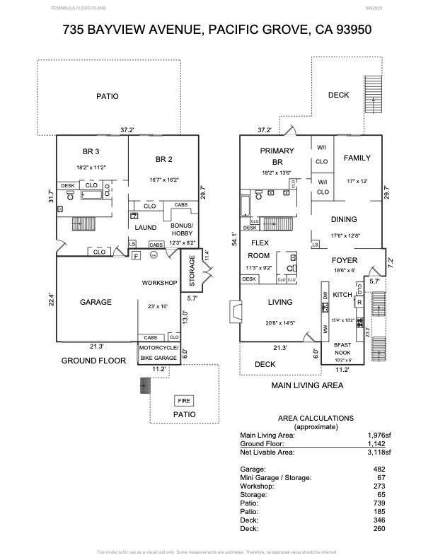 Detail Gallery Image 45 of 45 For 735 Bayview Ave, Pacific Grove,  CA 93950 - 3 Beds | 2/1 Baths