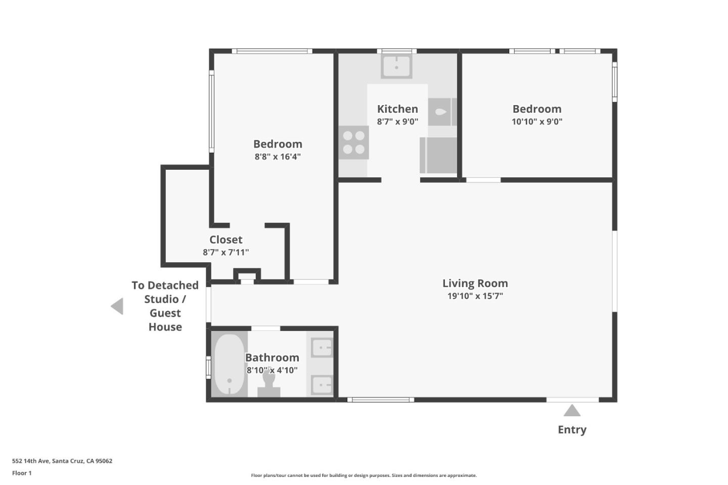 Detail Gallery Image 64 of 67 For 552 14th Ave, Santa Cruz,  CA 95062 - 2 Beds | 1 Baths