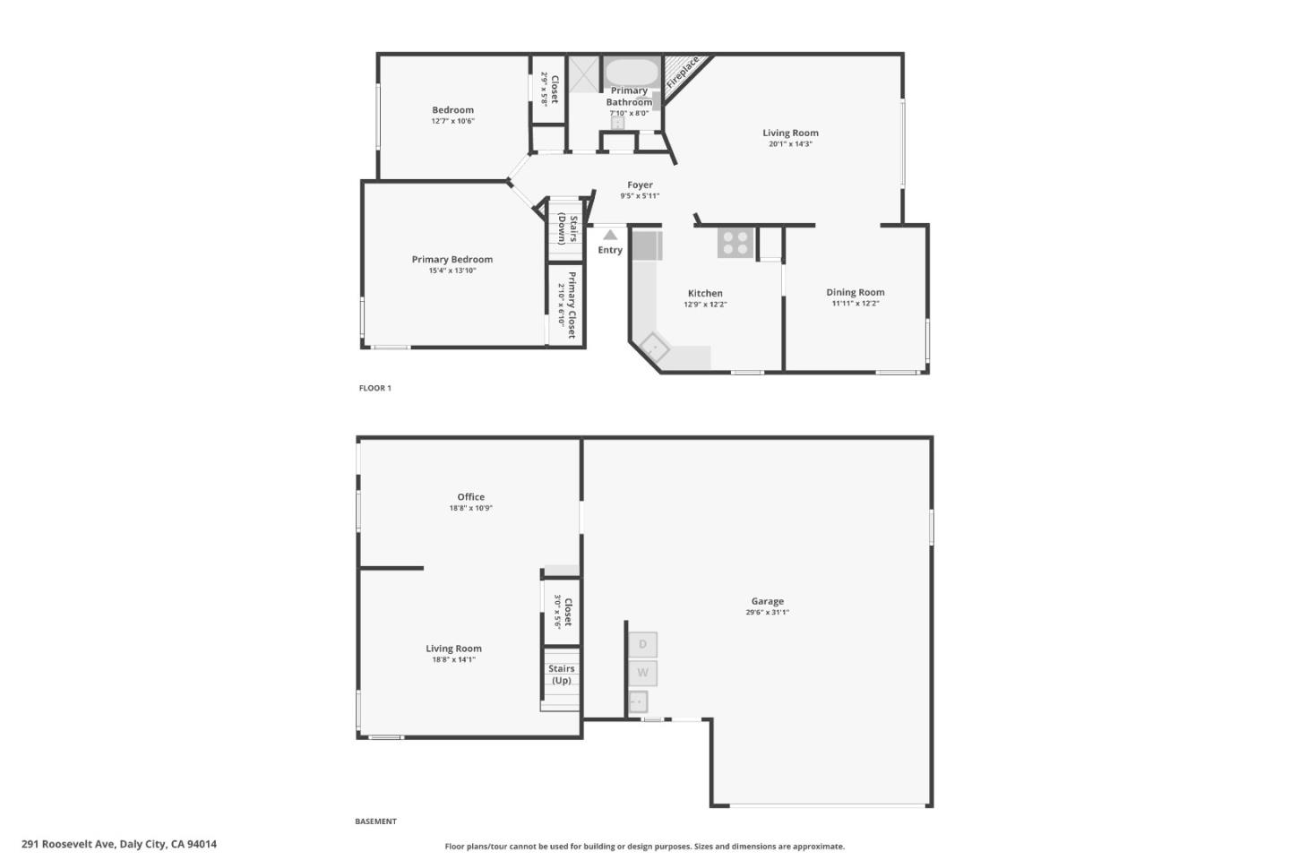 Detail Gallery Image 42 of 42 For 291 Roosevelt Ave, Daly City,  CA 94014 - 2 Beds | 1 Baths