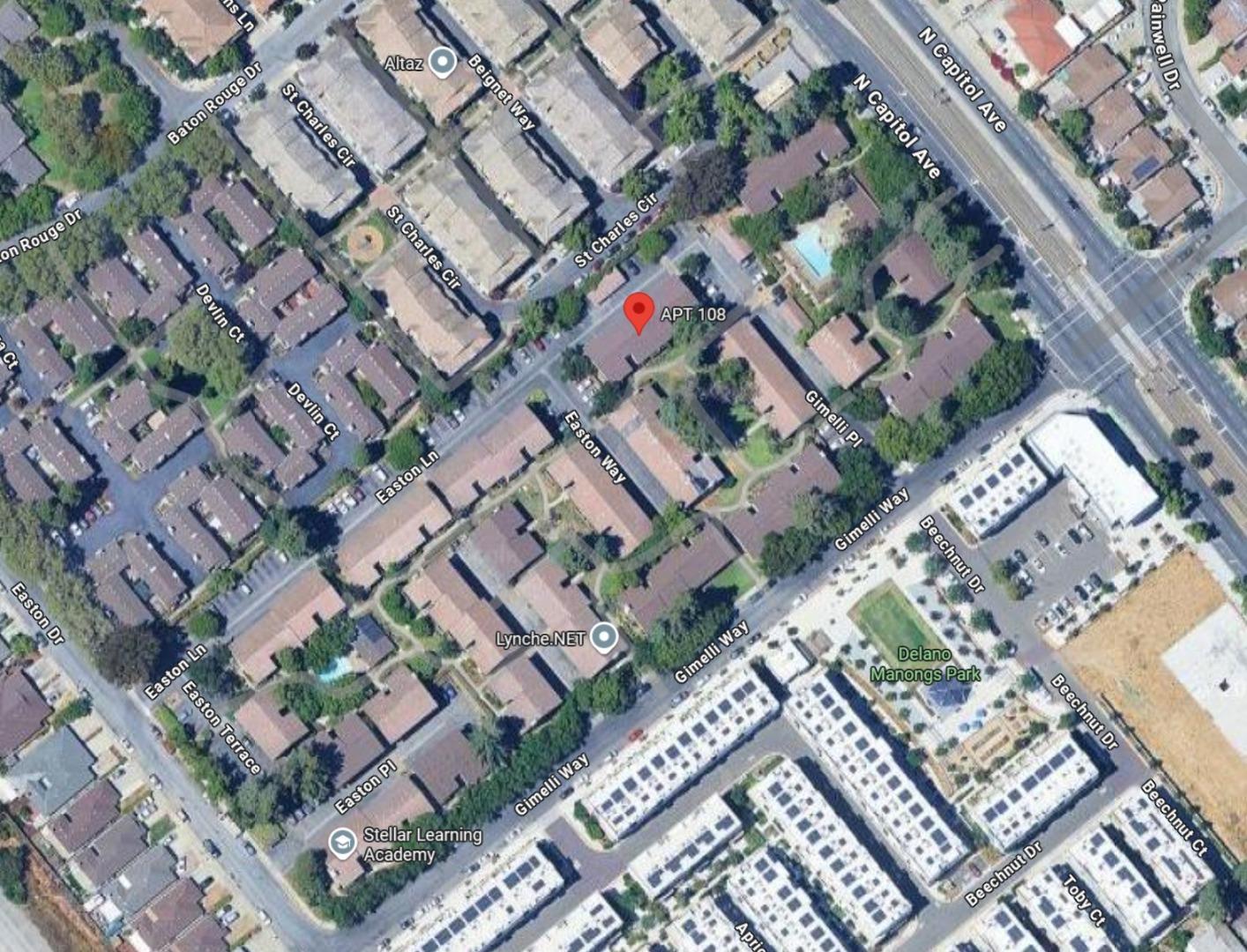 Detail Gallery Image 31 of 31 For 2599 Easton Ln #108,  San Jose,  CA 95133 - 2 Beds | 2 Baths