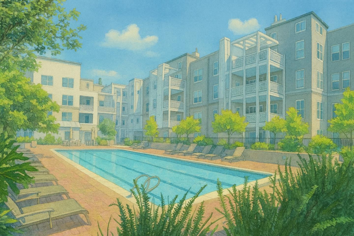 Detail Gallery Image 4 of 21 For 3901 Lick Mill Blvd #230,  Santa Clara,  CA 95054 - 1 Beds | 1 Baths