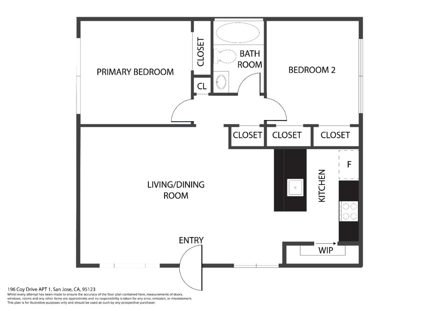Detail Gallery Image 42 of 42 For 196 Coy Dr #1,  San Jose,  CA 95123 - 2 Beds | 1 Baths