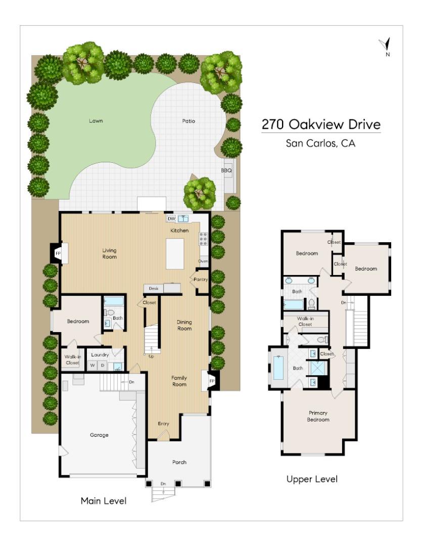Detail Gallery Image 51 of 53 For 270 Oakview Dr, San Carlos,  CA 94070 - 4 Beds | 3 Baths