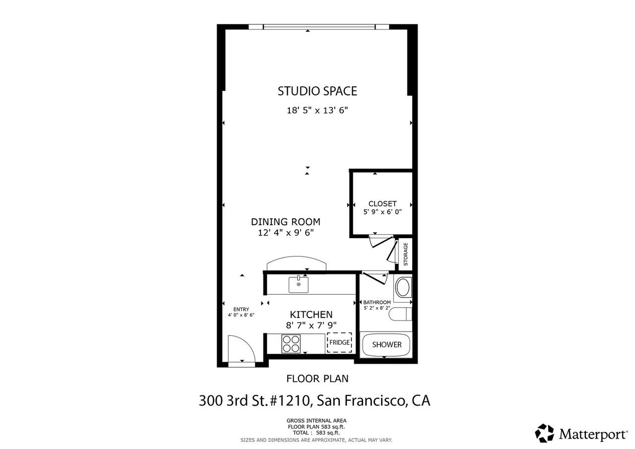 Detail Gallery Image 2 of 61 For 300 3rd St #1210,  San Francisco,  CA 94107 - 0 Beds | 1 Baths