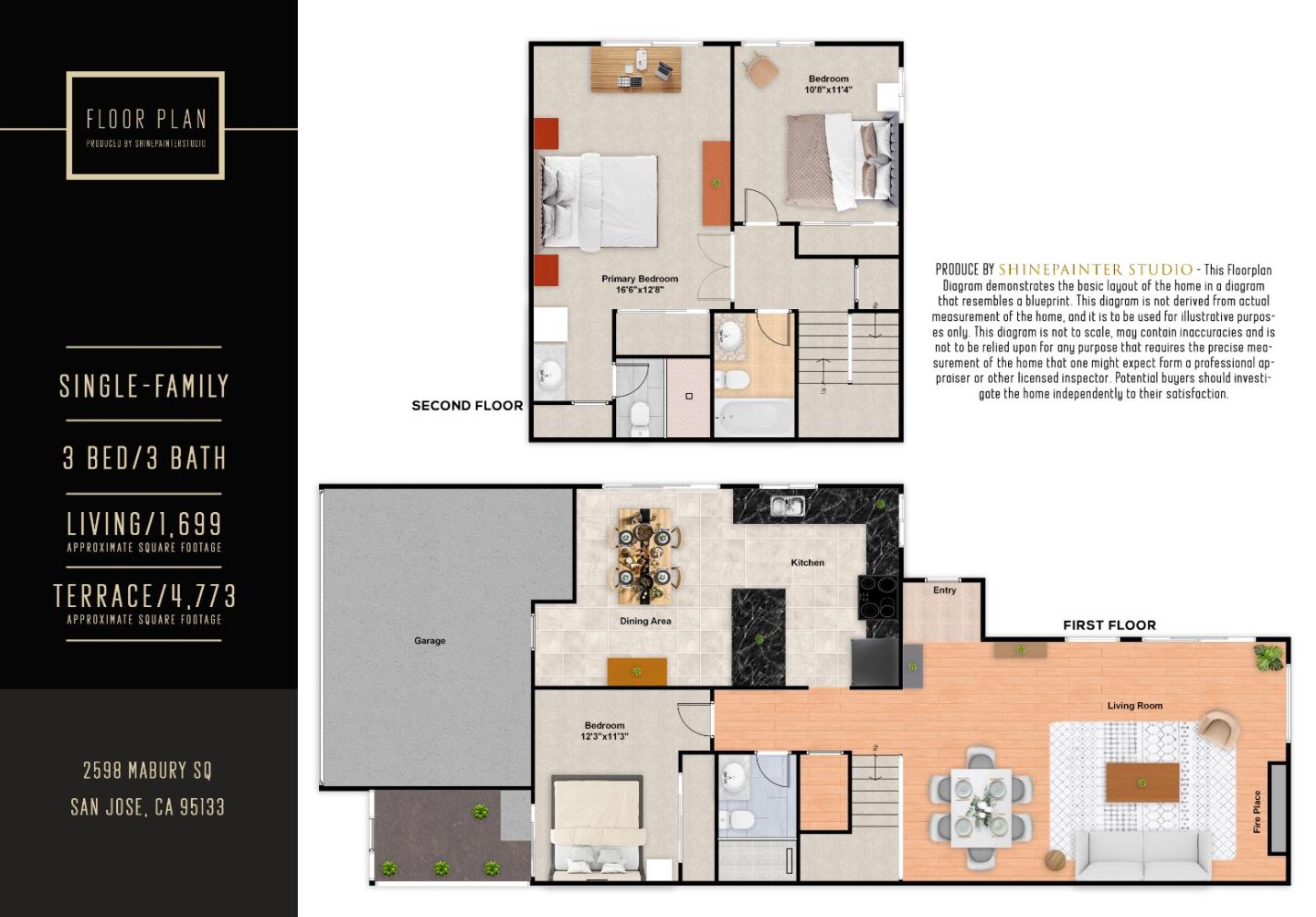 Detail Gallery Image 38 of 38 For 2598 Mabury Sq, San Jose,  CA 95133 - 3 Beds | 3 Baths