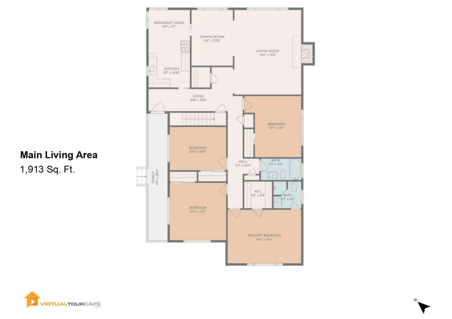Detail Gallery Image 25 of 26 For 1623 Cordilleras Ave, San Carlos,  CA 94070 - 4 Beds | 2/1 Baths