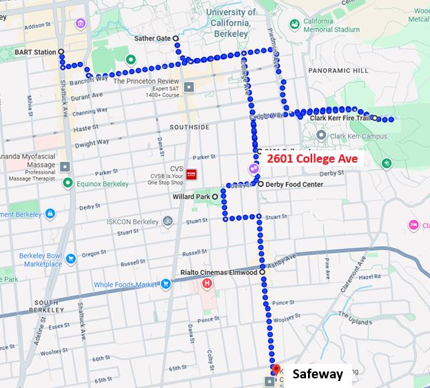 Detail Gallery Image 27 of 32 For 2601 College Ave #208,  Berkeley,  CA 94704 - 1 Beds | 1 Baths