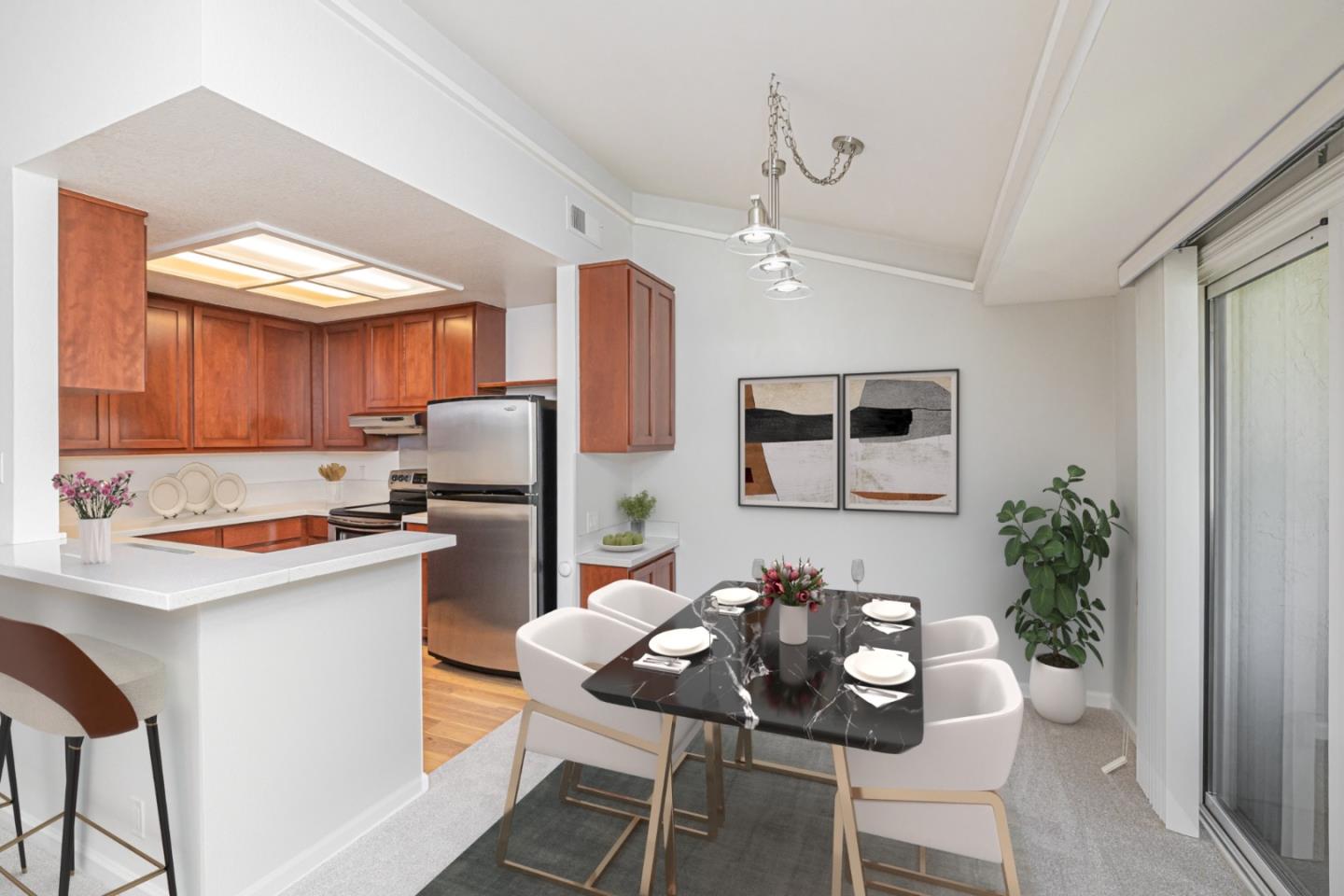 Detail Gallery Image 2 of 20 For 425 Costa Mesa Ter #F,  Sunnyvale,  CA 94085 - 2 Beds | 1 Baths