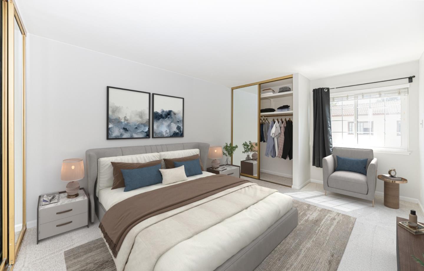 Detail Gallery Image 4 of 20 For 425 Costa Mesa Ter #F,  Sunnyvale,  CA 94085 - 2 Beds | 1 Baths