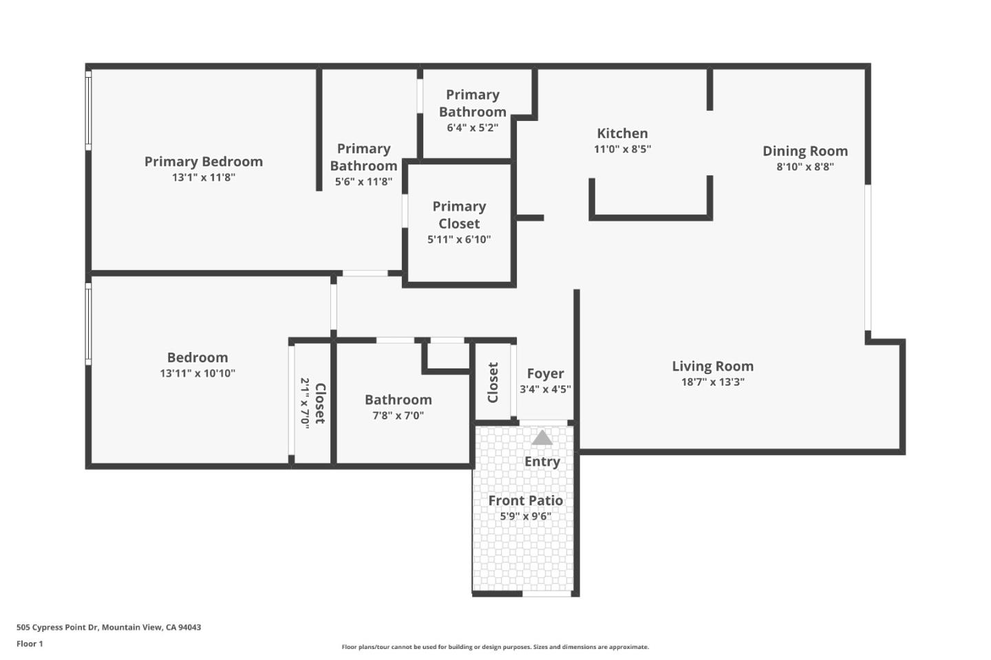 Detail Gallery Image 22 of 22 For 505 Cypress Point Dr #186,  Mountain View,  CA 94043 - 2 Beds | 2 Baths