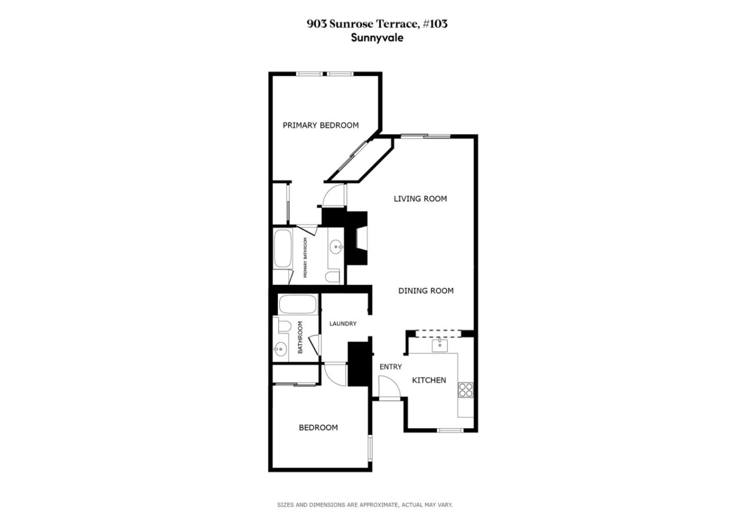 Detail Gallery Image 38 of 38 For 903 Sunrose Ter #103,  Sunnyvale,  CA 94086 - 2 Beds | 2 Baths