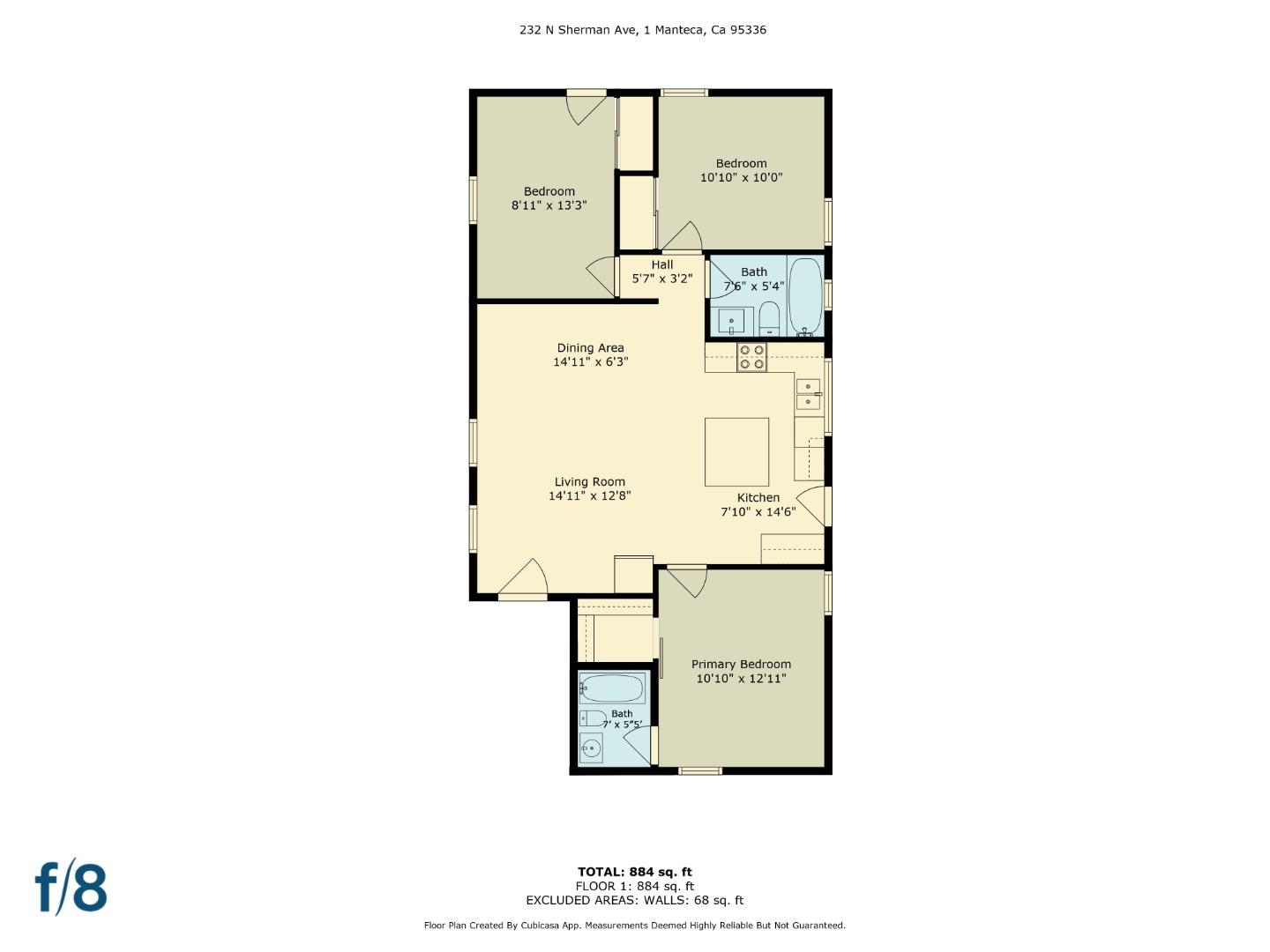 Detail Gallery Image 25 of 26 For 232 N Sherman Ave, Manteca,  CA 95336 - – Beds | – Baths