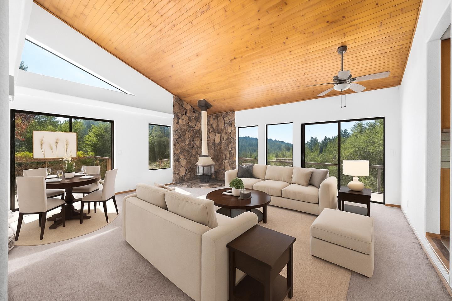 Detail Gallery Image 8 of 53 For 450 Hawk Ridge Rd, Boulder Creek,  CA 95006 - 4 Beds | 3 Baths