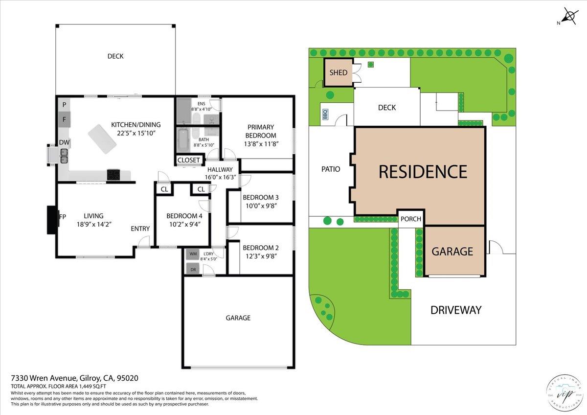 Detail Gallery Image 56 of 56 For 7330 Wren Ave, Gilroy,  CA 95020 - 4 Beds | 2 Baths