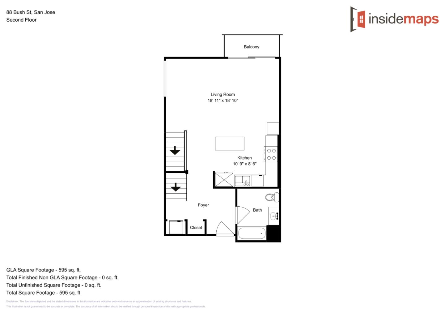 Detail Gallery Image 40 of 42 For 88 Bush St #2160,  San Jose,  CA 95126 - 2 Beds | 2 Baths