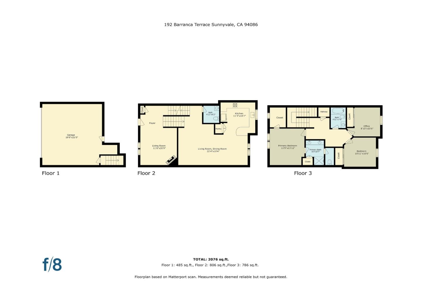 Detail Gallery Image 7 of 52 For 192 Barranca Ter, Sunnyvale,  CA 94086 - 3 Beds | 2/1 Baths