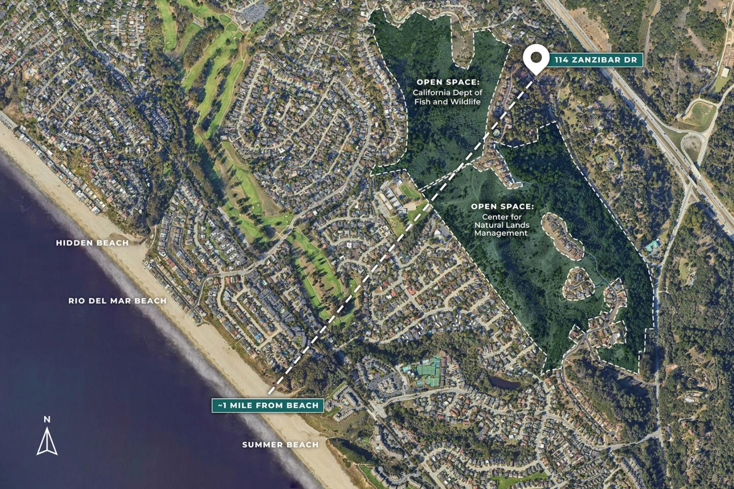 Detail Gallery Image 54 of 54 For 114 Zanzibar Dr, Aptos,  CA 95003 - 4 Beds | 3/1 Baths