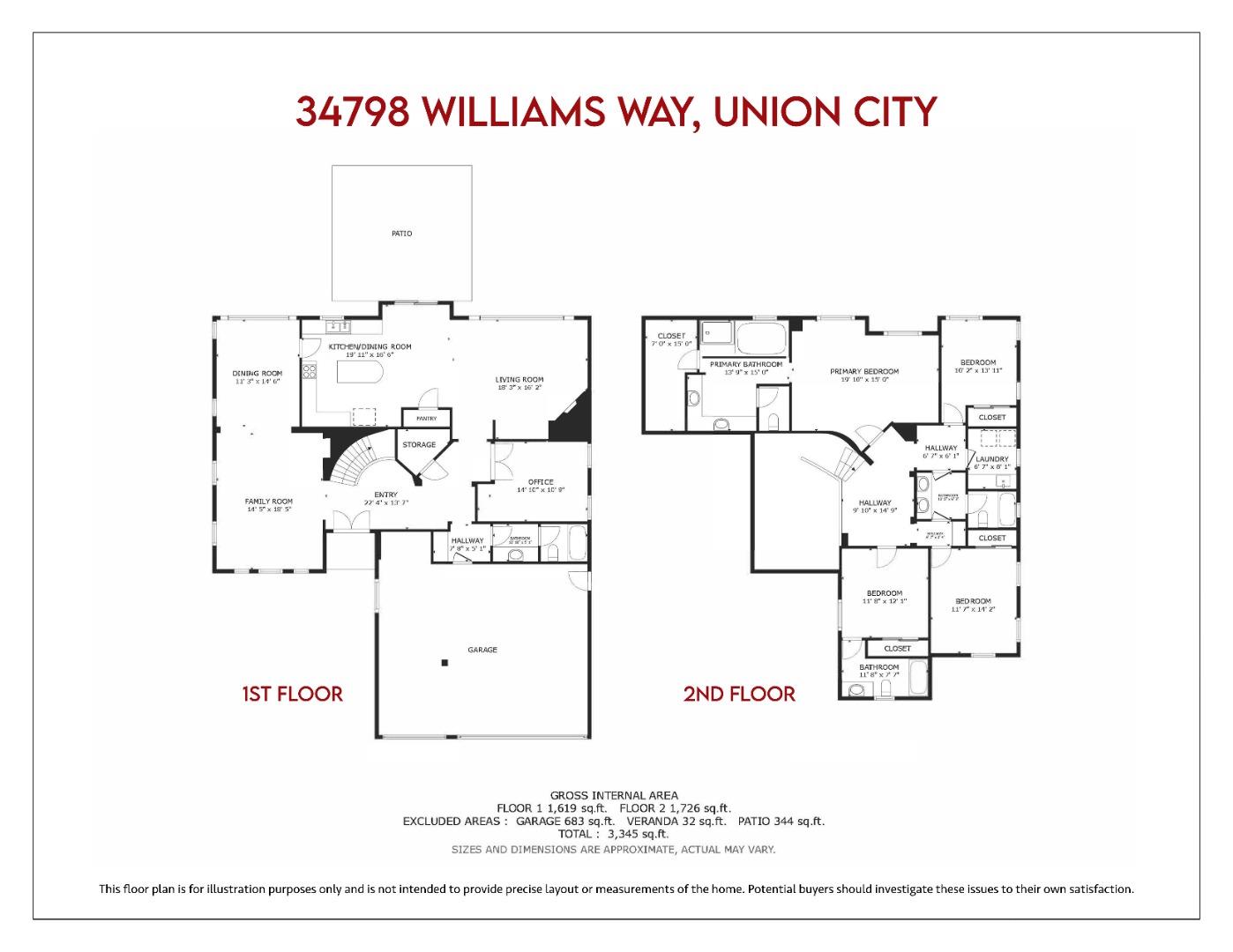 Detail Gallery Image 62 of 69 For 34798 Williams Way, Union City,  CA 94587 - 5 Beds | 4 Baths
