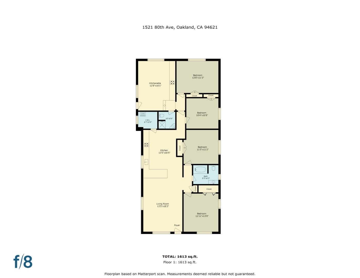 Detail Gallery Image 48 of 48 For 1521 80th Ave, Oakland,  CA 94621 - 4 Beds | 2 Baths
