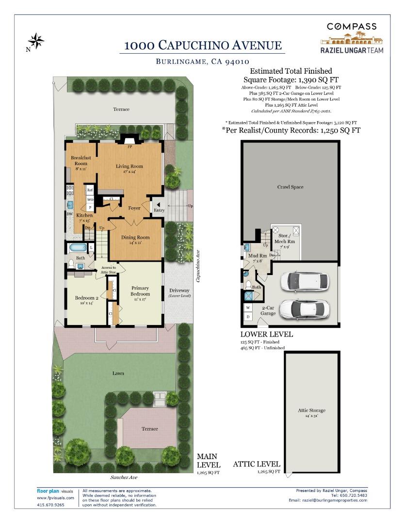 Detail Gallery Image 45 of 45 For 1000 Capuchino Ave, Burlingame,  CA 94010 - 2 Beds | 1 Baths