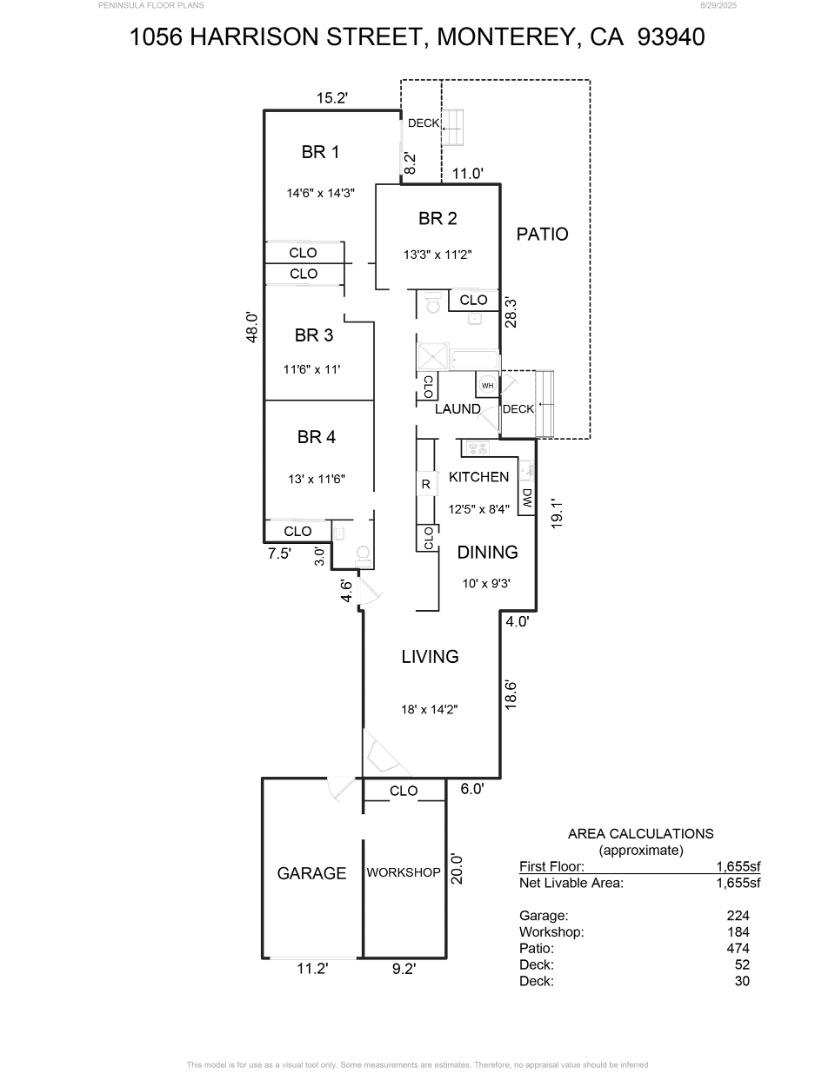 Detail Gallery Image 31 of 31 For 1056 Harrison St, Monterey,  CA 93940 - 4 Beds | 1/1 Baths
