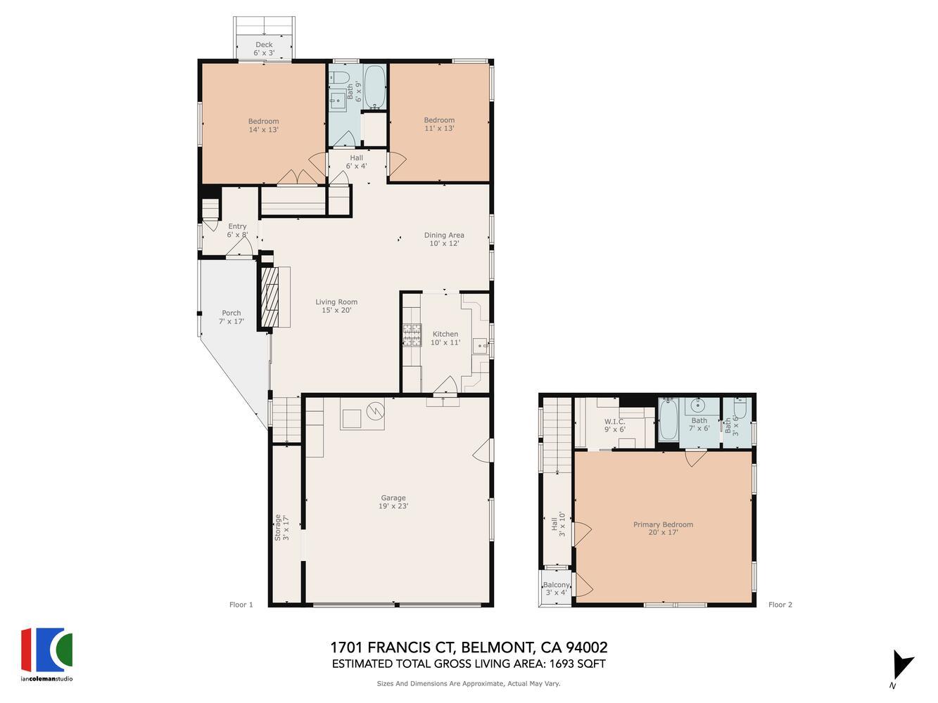 Detail Gallery Image 38 of 38 For 1701 Francis Ct, Belmont,  CA 94002 - 3 Beds | 2 Baths