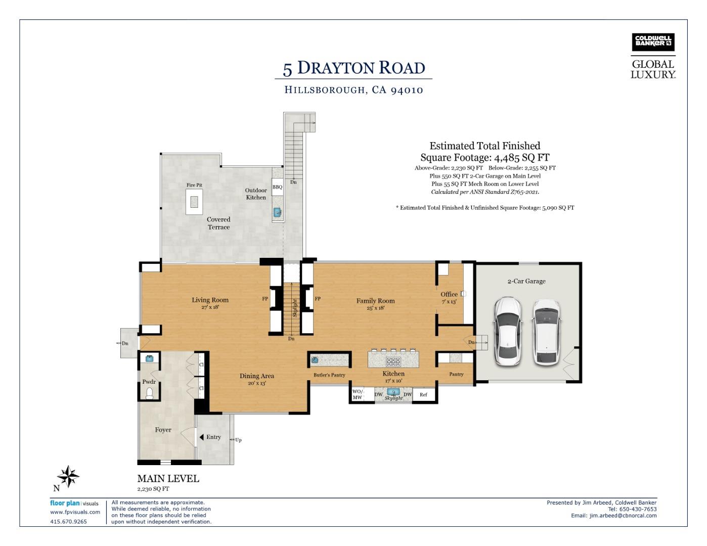 Detail Gallery Image 88 of 90 For 5 Drayton Rd, Hillsborough,  CA 94010 - 4 Beds | 3/1 Baths