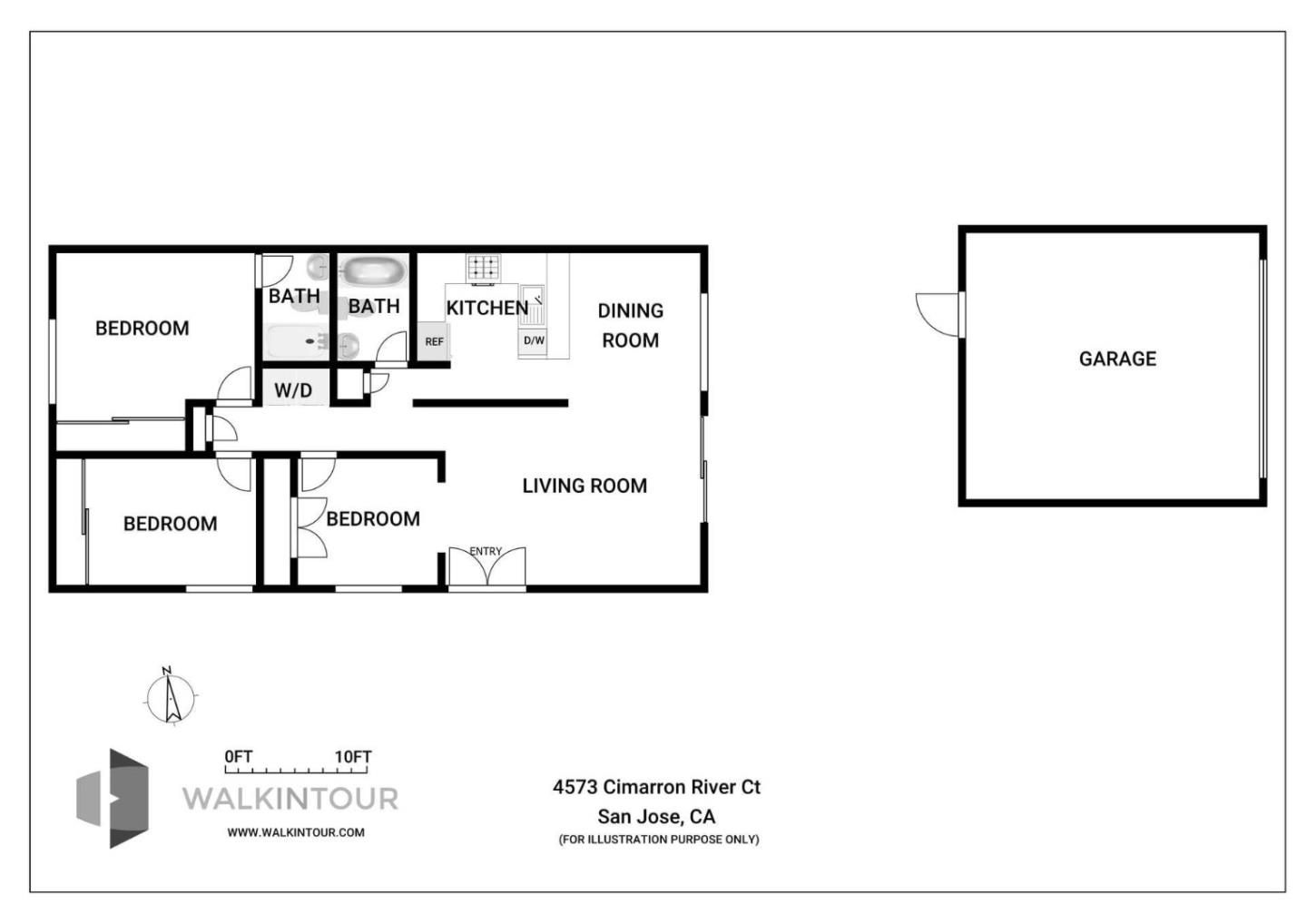 Detail Gallery Image 23 of 23 For 4573 Cimarron River Ct, San Jose,  CA 95136 - 3 Beds | 2 Baths