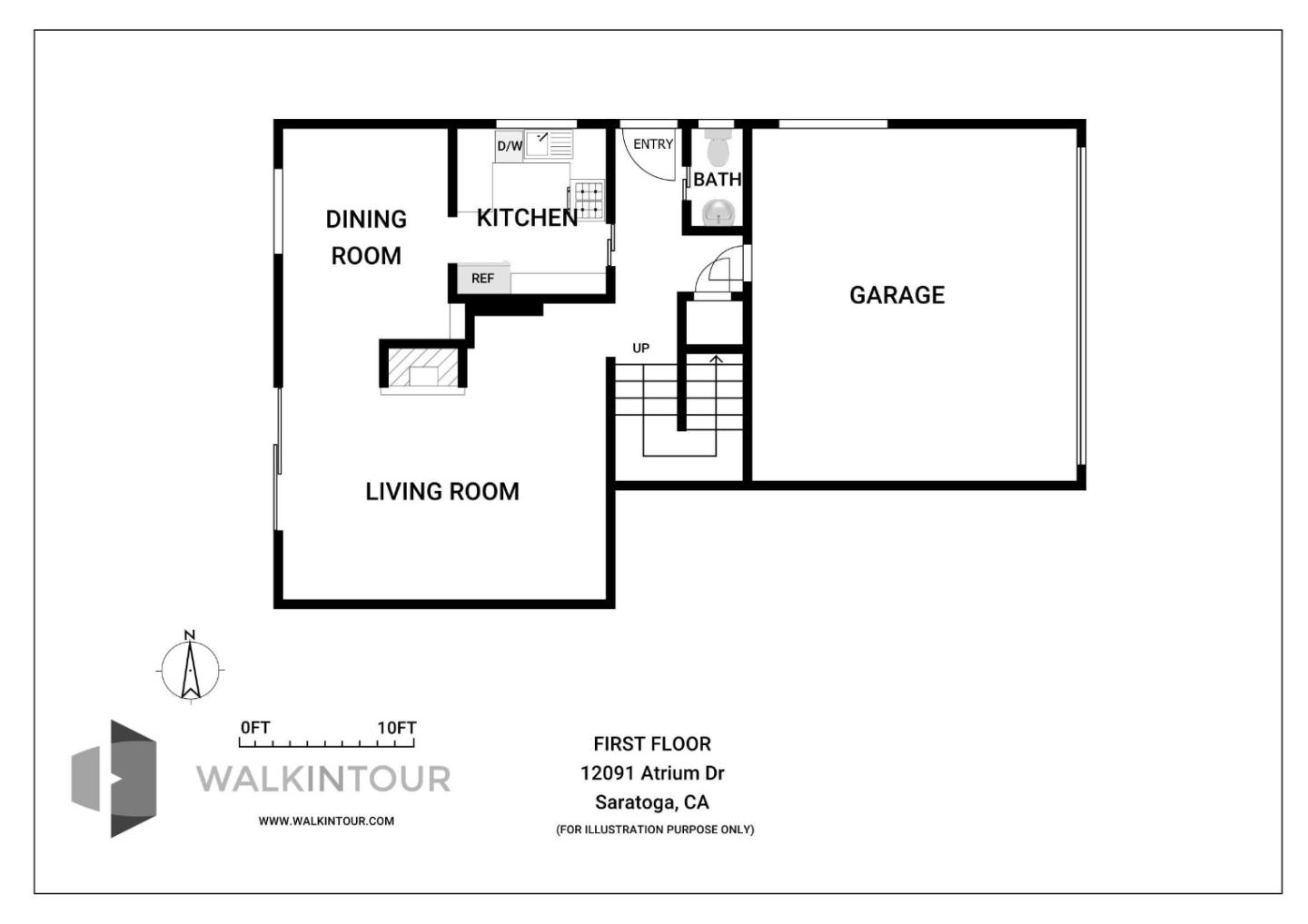 Detail Gallery Image 31 of 31 For 12091 Atrium Dr, Saratoga,  CA 95070 - 3 Beds | 2/1 Baths