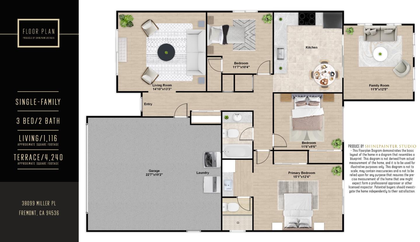 Detail Gallery Image 37 of 37 For 38099 Miller Pl, Fremont,  CA 94536 - 3 Beds | 2 Baths