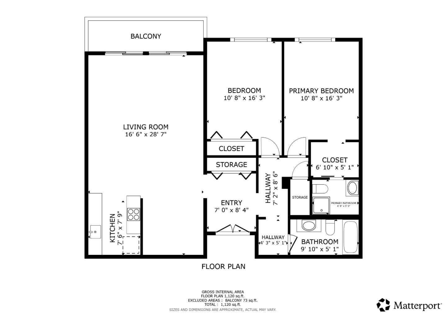 Detail Gallery Image 27 of 27 For 695 Mariposa Ave #204,  Oakland,  CA 94610 - 2 Beds | 2 Baths