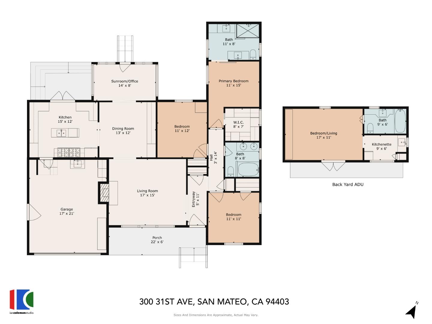 Detail Gallery Image 27 of 27 For 300 31st Ave, San Mateo,  CA 94403 - 3 Beds | 2 Baths