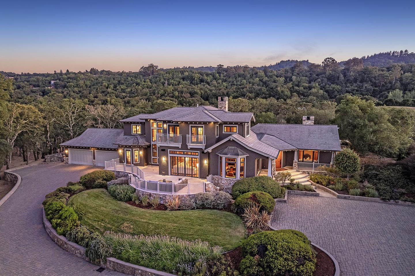 Detail Gallery Image 1 of 59 For 1 Redberry Rdg, Portola Valley,  CA 94028 - 5 Beds | 6/2 Baths