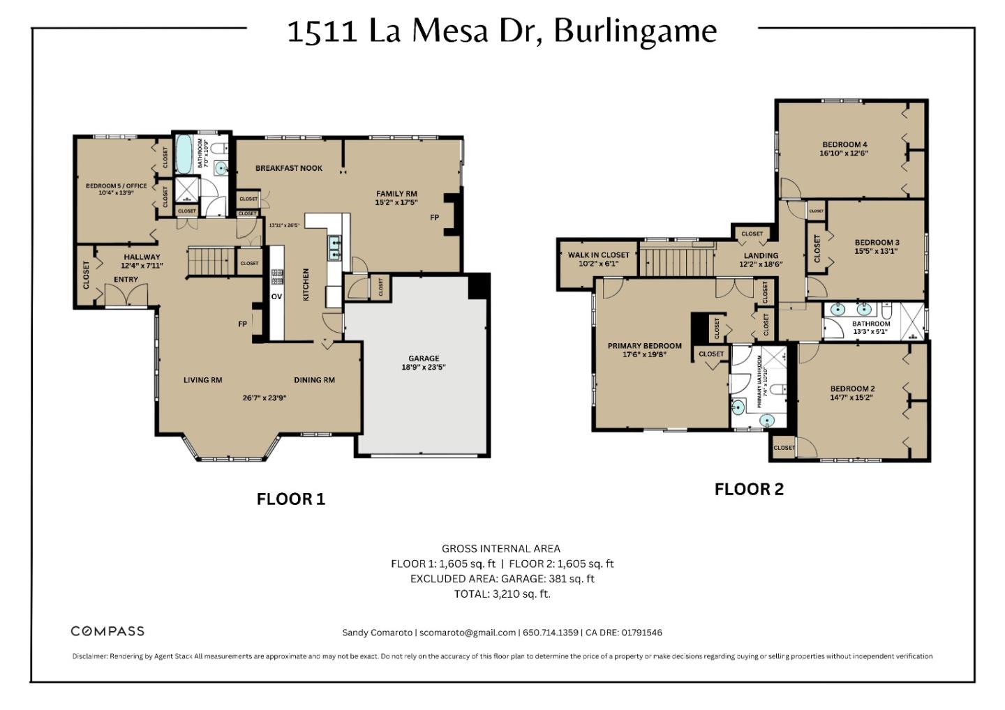 Detail Gallery Image 55 of 55 For 1511 La Mesa Dr, Burlingame,  CA 94010 - 5 Beds | 3 Baths