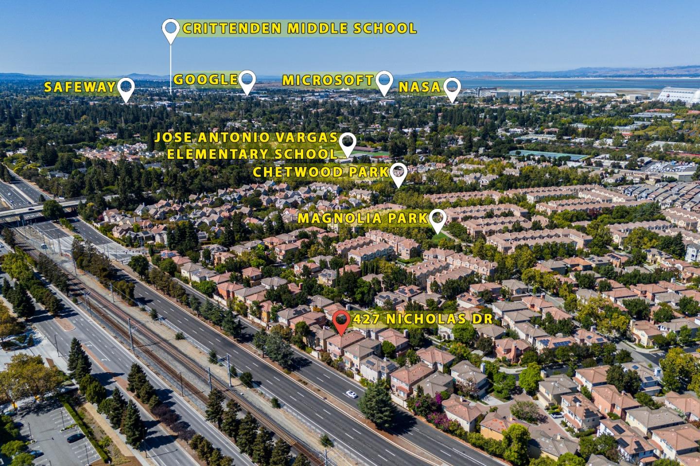 Detail Gallery Image 55 of 58 For 427 Nicholas Dr, Mountain View,  CA 94043 - 4 Beds | 2/1 Baths