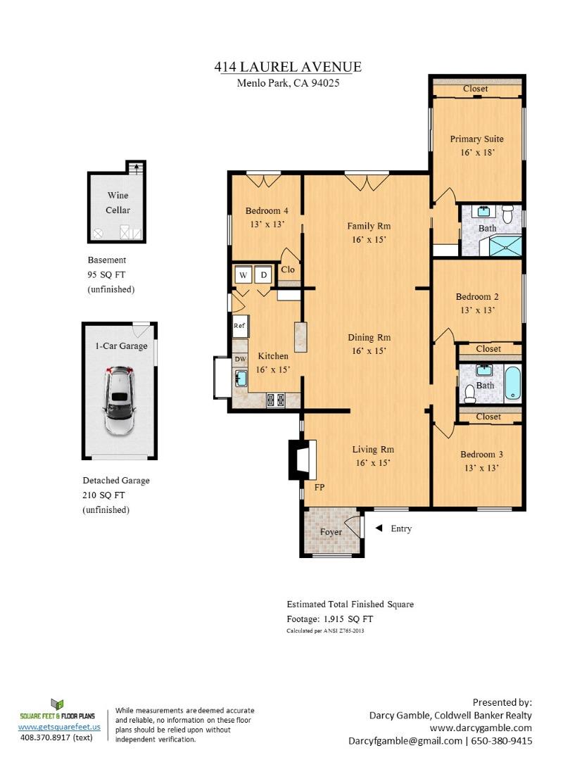Detail Gallery Image 25 of 25 For 414 Laurel Ave, Menlo Park,  CA 94025 - 4 Beds | 2 Baths