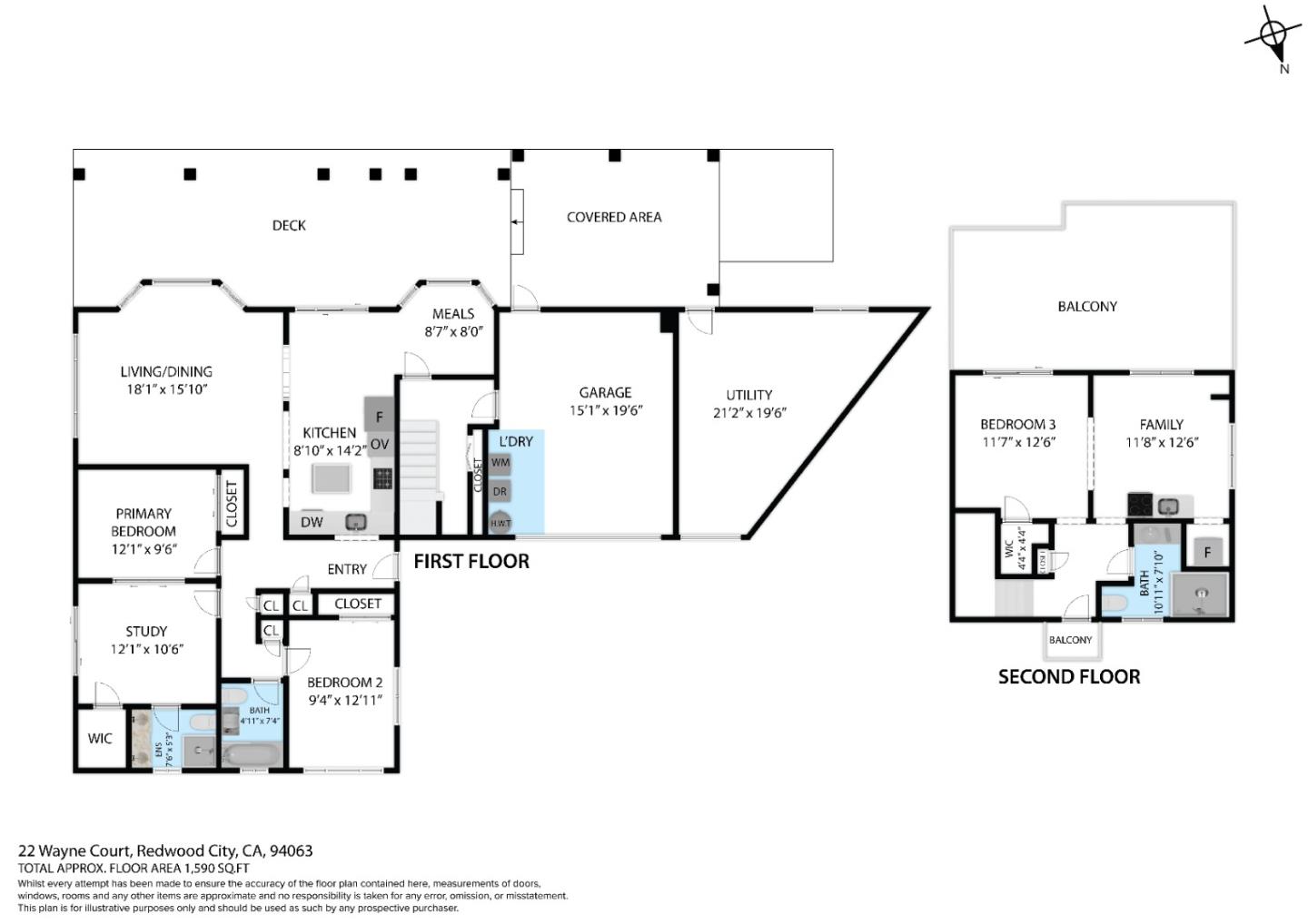 Detail Gallery Image 51 of 52 For 22 Wayne Ct, Redwood City,  CA 94063 - 4 Beds | 3 Baths