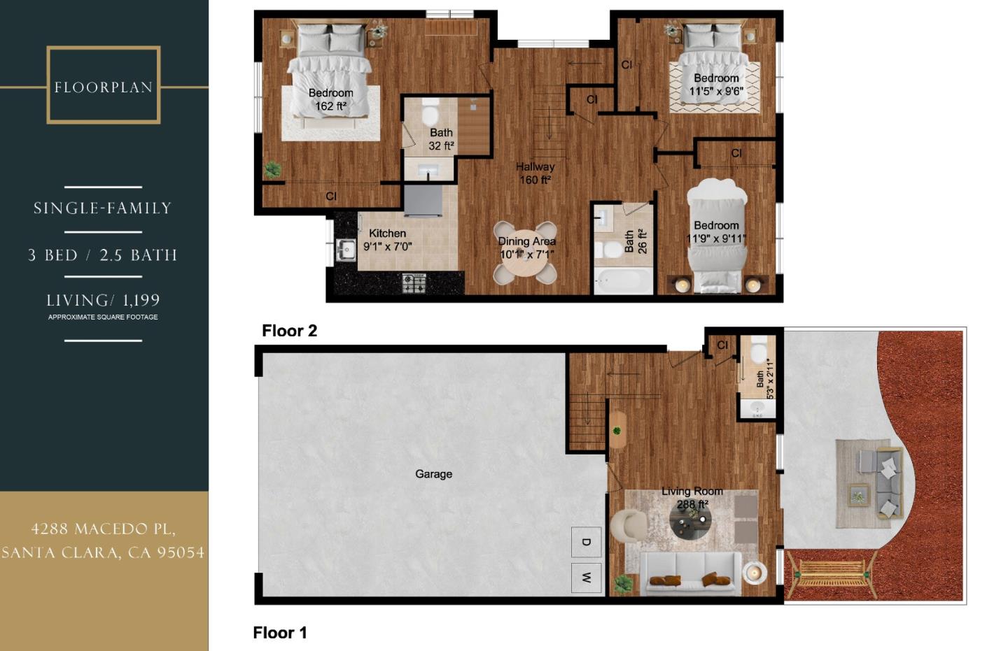 Detail Gallery Image 3 of 59 For 4288 Macedo Pl, Santa Clara,  CA 95054 - 3 Beds | 2/1 Baths