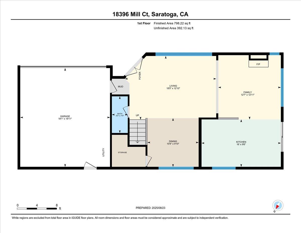 Detail Gallery Image 33 of 47 For 18396 Mill Ct, Saratoga,  CA 95070 - 4 Beds | 2/1 Baths