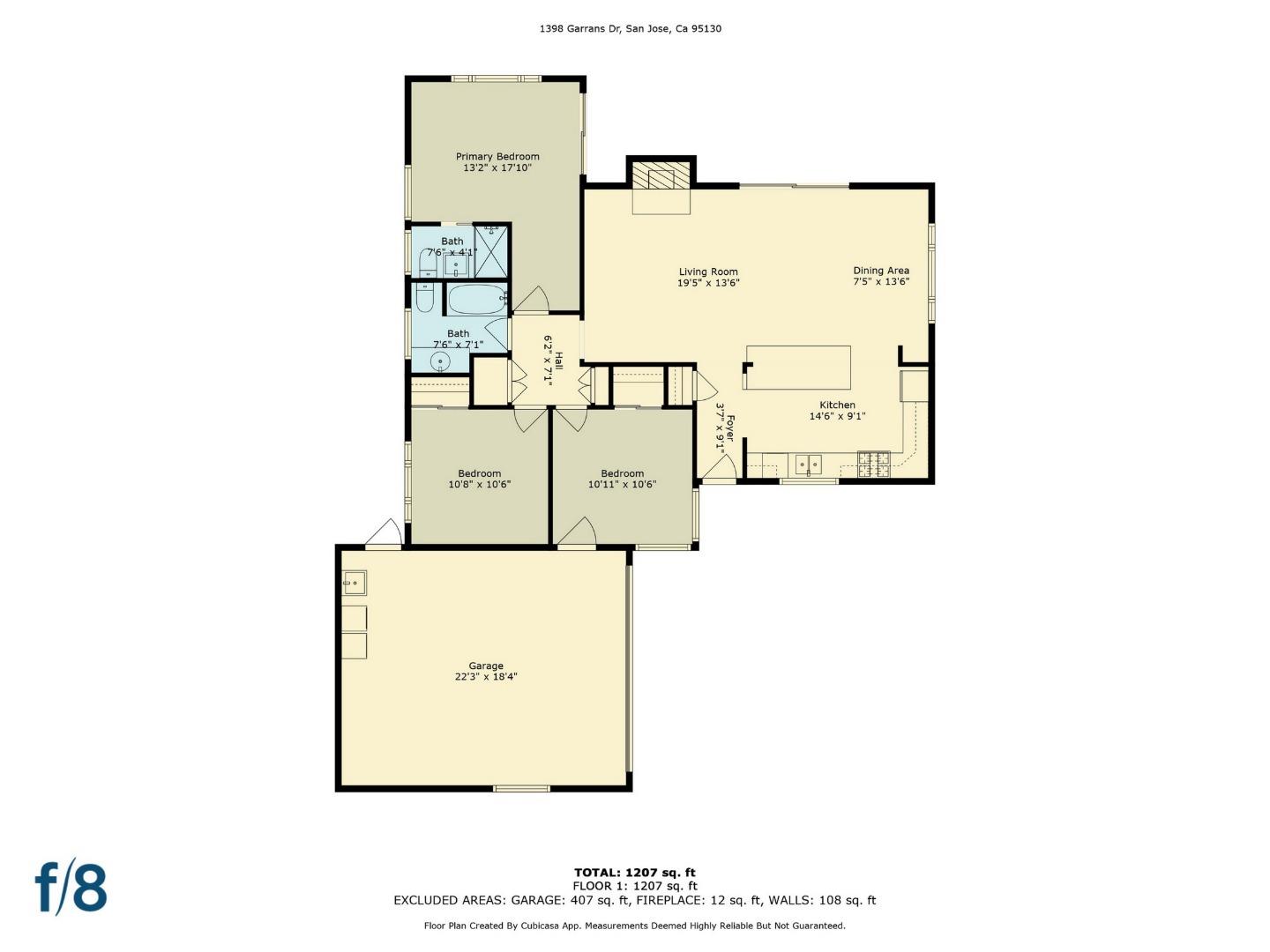 Detail Gallery Image 37 of 37 For 1398 Garrans Dr, San Jose,  CA 95130 - 3 Beds | 2 Baths