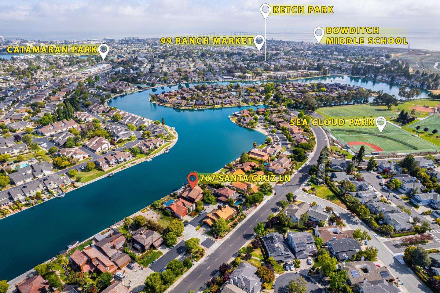 Detail Gallery Image 57 of 58 For 707 Santa Cruz Ln, Foster City,  CA 94404 - 3 Beds | 2/1 Baths
