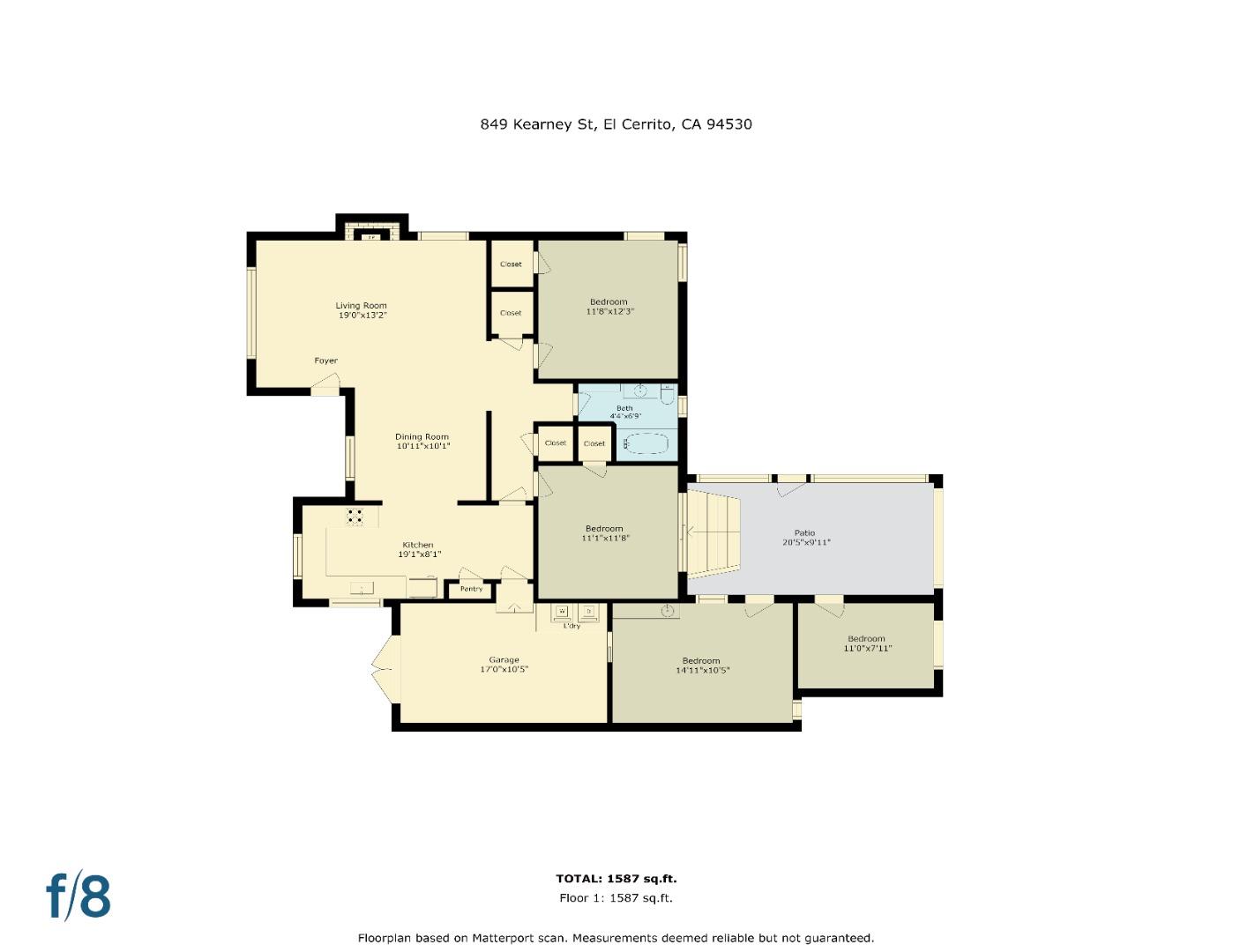 Detail Gallery Image 64 of 64 For 849 Kearney St, El Cerrito,  CA 94530 - 2 Beds | 1 Baths