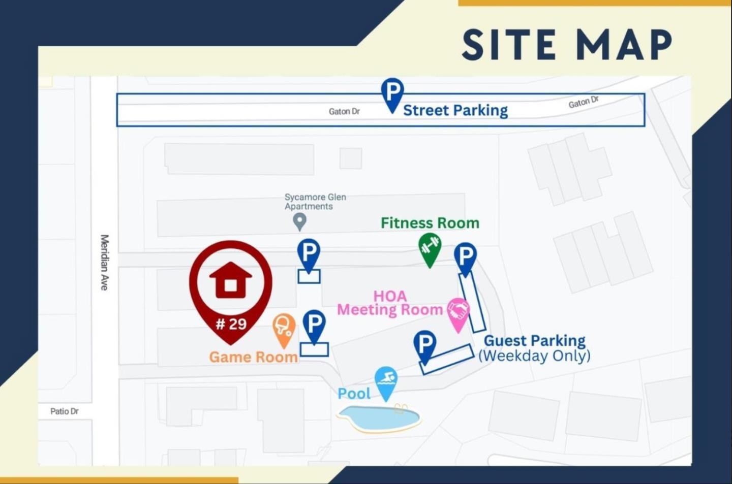 Detail Gallery Image 47 of 47 For 1898 Meridian Ave #29,  San Jose,  CA 95125 - 2 Beds | 2 Baths