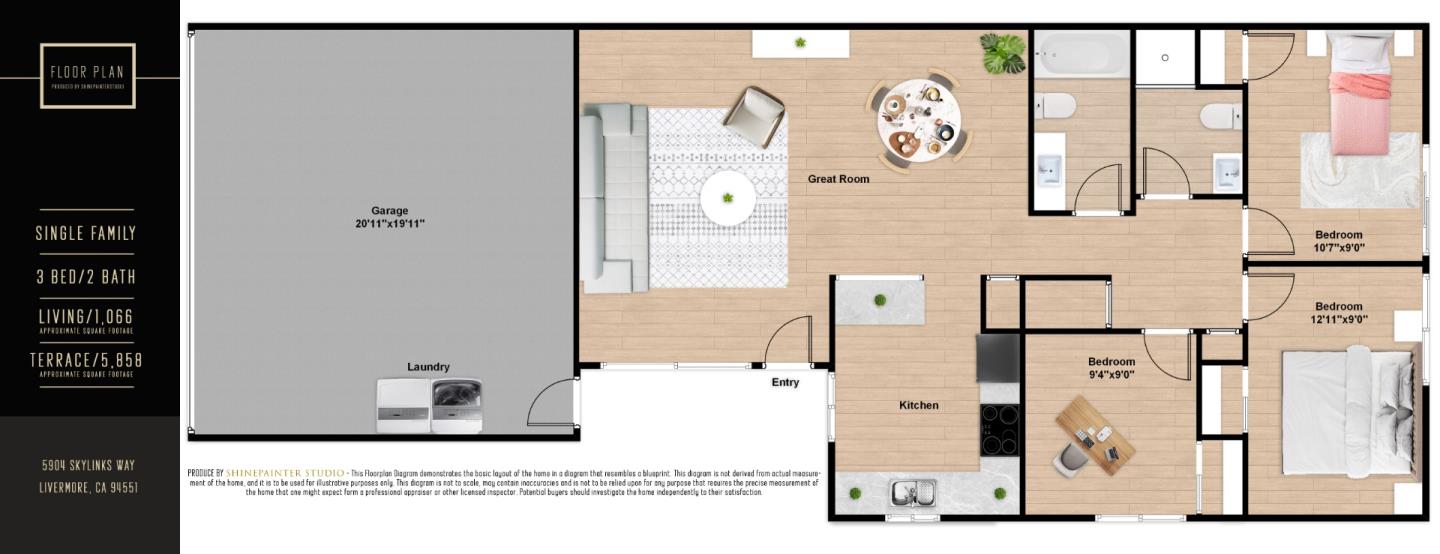 Detail Gallery Image 34 of 34 For 5904 Skylinks Way, Livermore,  CA 94551 - 3 Beds | 2 Baths